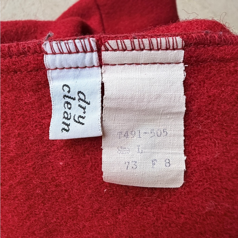 Pendleton Red Wool Shacket Button Front Shirt Jac… - image 6